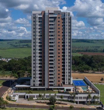 apartment em Rua Doutor Antônio Sérgio Reis de Azevedo, Residencial Flórida - Ribeirão Preto - SP