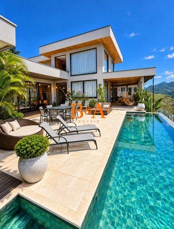 house em Estrada União e Indústria, Itaipava - Petrópolis - RJ
