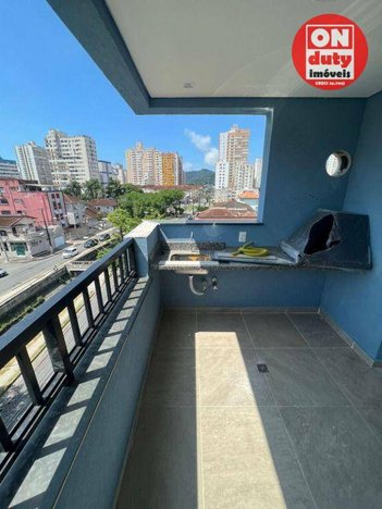 apartment em Avenida Monteiro Lobato, Vila Valença - São Vicente - SP