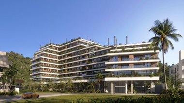 apartment em Rua das Piraúnas, Jurerê Internacional - Florianópolis - SC