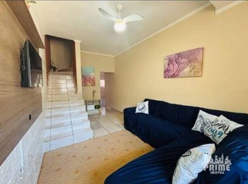 house em Avenida Doutor Roberto de Almeida Vinhas, Solemar - Praia Grande - SP