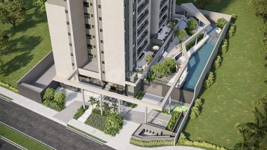apartment em Alameda Pastor Edimar Vicente dos Santos, Jardim Sul - Uberlândia - MG