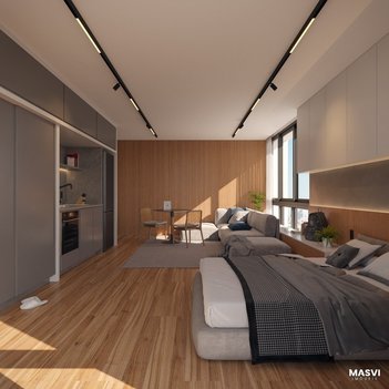 apartment em Professor Othon Gama DEça, Centro - Florianópolis - SC