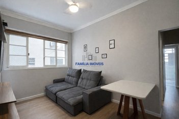 apartment em Rua Antônio Ribeirão, José Menino - Santos - SP