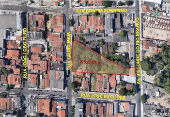 land_lot em Rua Lauro Maia, Fátima - Fortaleza - CE