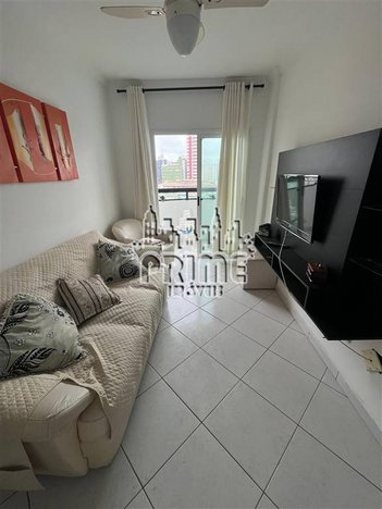 apartment em Rua Olavo Bilac, Ocian - Praia Grande - SP