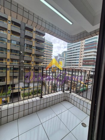 apartment em Avenida Doutor Roberto de Almeida Vinhas, Caiçara - Praia Grande - SP