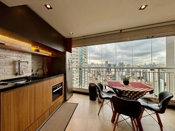 apartment em Rua Eugênio de Medeiros, Pinheiros - São Paulo - SP