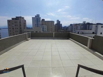 apartment em Rua Pero Correa, Itararé - São Vicente - SP