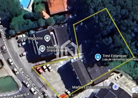 area comercia na São Camilo-foto aeria do terreno