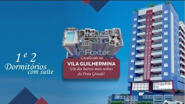 apartment em Rua Panamá, Guilhermina - Praia Grande - SP