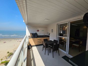 apartment em Avenida Presidente Castelo Branco, Aviação - Praia Grande - SP