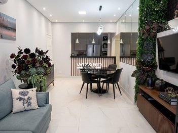 apartment em Rua Jorge Tibiriçá, Gonzaga - Santos - SP