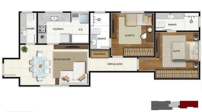 Lançamento: Apartamento 2 quartos à venda no bairro Sagrada Família