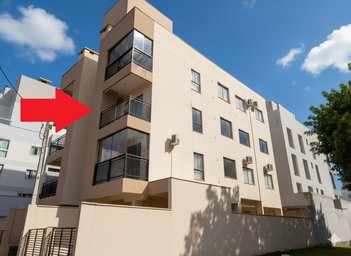 apartment em Rua Campo Largo, Balneário Piçarras - Balneário Piçarras - SC