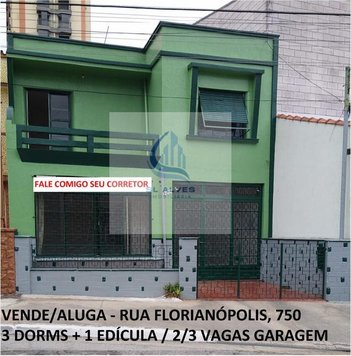 house em Rua Florianópolis, Vila Bertioga - São Paulo - SP