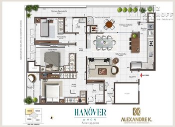 apartment em Rua dos Cardeais, Pedra Branca - Palhoça - SC