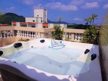 apartment em Avenida dos Caiçaras, Jardim Las Palmas - Guarujá - SP