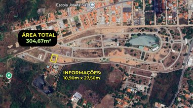 land_lot em Avenida Coronel Cícero Sá, Urucunema - Eusébio - CE
