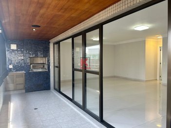 apartment em Avenida Washington Luís, Boqueirão - Santos - SP