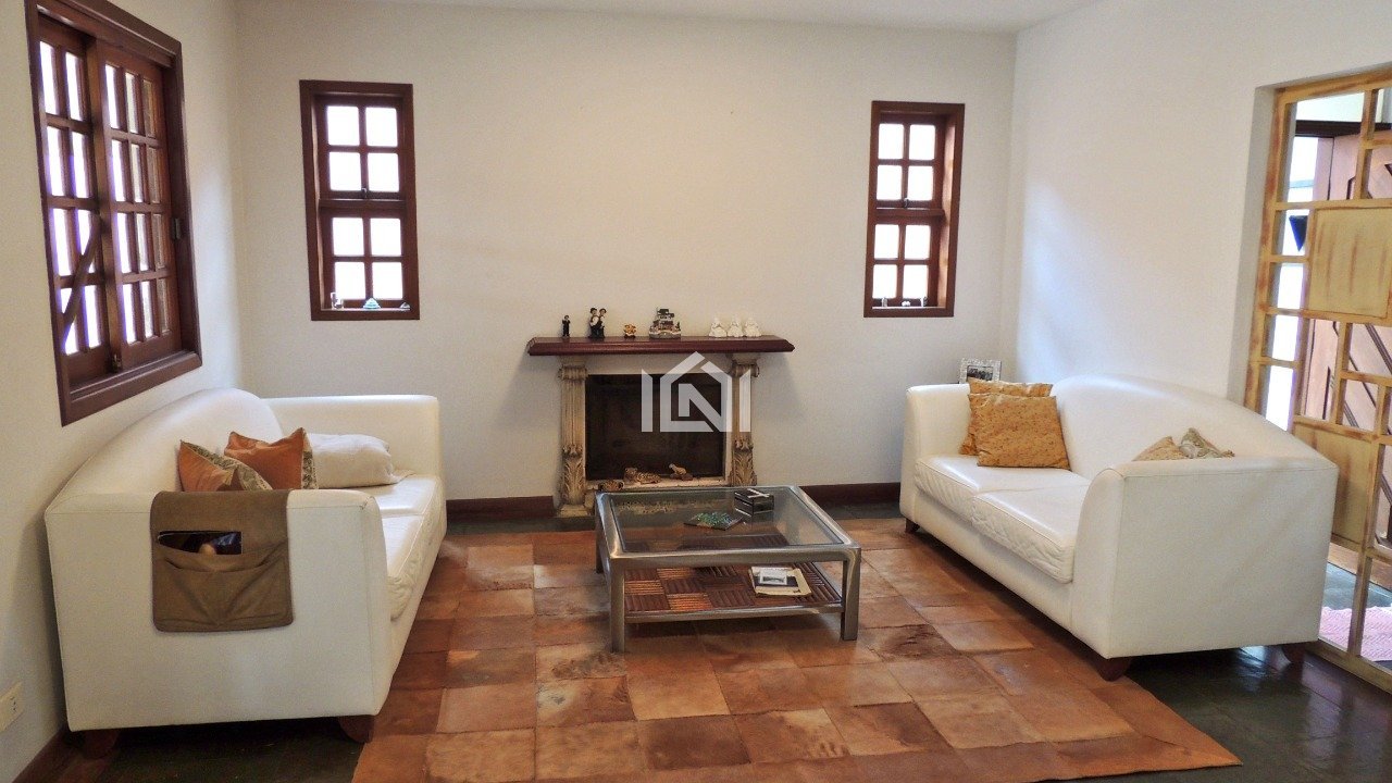 casa a venda parque sao paulo - living - lareira -sala de estar