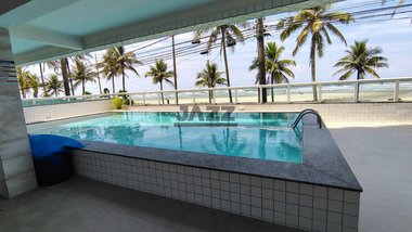 apartment em Avenida Presidente Kennedy, Guilhermina - Praia Grande - SP