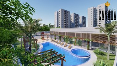 apartment em Rua Marechal Cândido Rondon, Canadá - Cascavel - PR