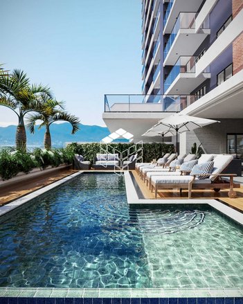 apartment em Rua Pedro Gregório, Barreiros - São José - SC