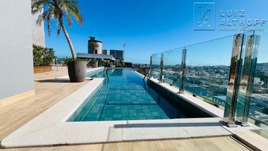 apartment em Avenida das Raias, Jurerê Internacional - Florianópolis - SC