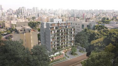 apartment em Rua Amazonas, Água Verde - Curitiba - PR