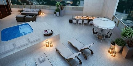 apartment em Avenida Barbacena, Barro Preto - Belo Horizonte - MG