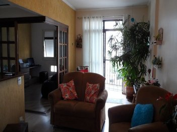 apartment em Rua Freitas Guimarães, Itararé - São Vicente - SP