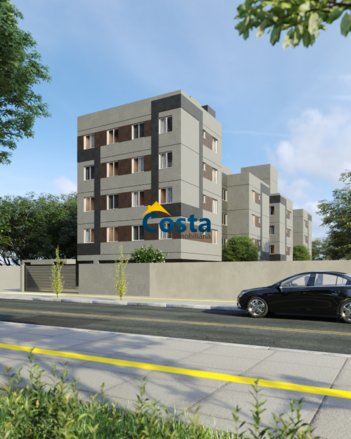 apartment em Rua Francisco Lopes Cançado, Bom Retiro - Betim - MG