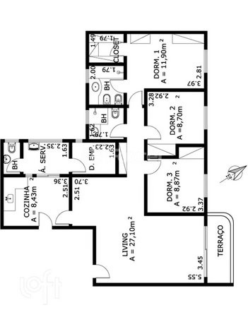 apartment em Rua Áurea, Vila Mariana - São Paulo - SP