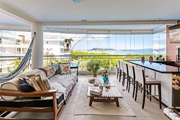 apartment em Avenida Luiz Boiteux Piazza, Ponta das Canas - Florianópolis - SC