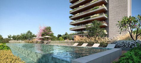 apartment em Avenida Afonso Pena, Chácara Cachoeira - Campo Grande - MS