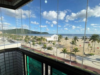 apartment em Avenida Presidente Kennedy, Guilhermina - Praia Grande - SP