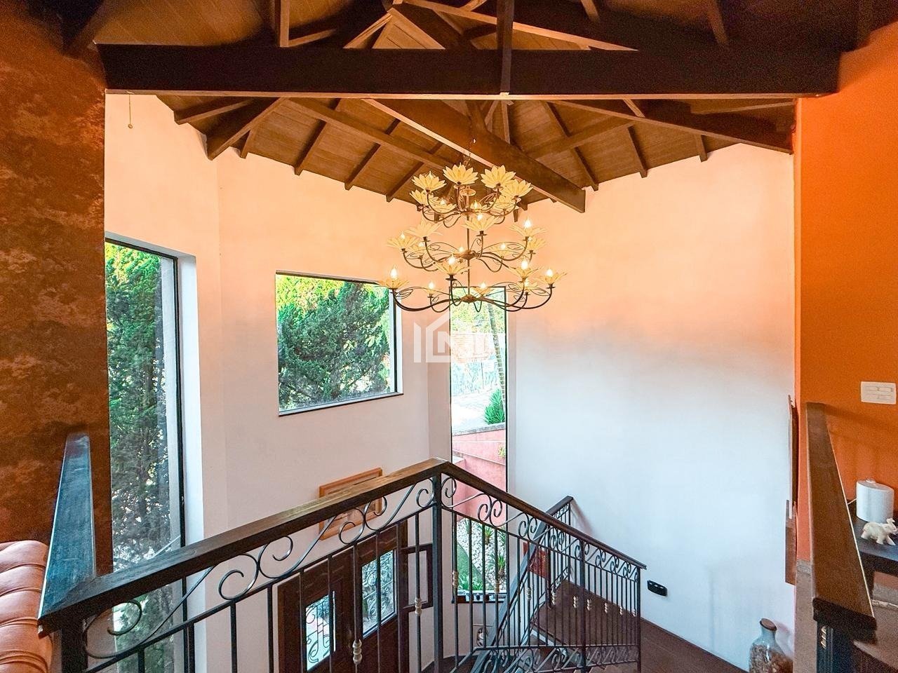 casa a venda no condominio parque das artes - hall