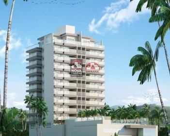 apartment em Rua Um, Balneário Gardem Mar - Caraguatatuba - SP