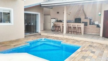 house em Rua Lucas Nogueira Garcez, Condomínio Lago da Serra - Araçoiaba da Serra - SP