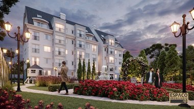 apartment em Rua Piratini, Planalto - Gramado - RS