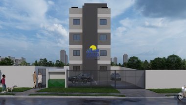 apartment em Rua Cuiabá, Cajuru - Curitiba - PR