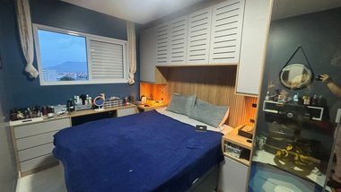 apartment em Rua São Domingos, Caiçara - Praia Grande - SP
