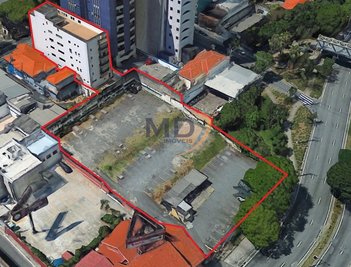 commercial_land_lot em Quinze de Novembro, Centro - Santo André - SP