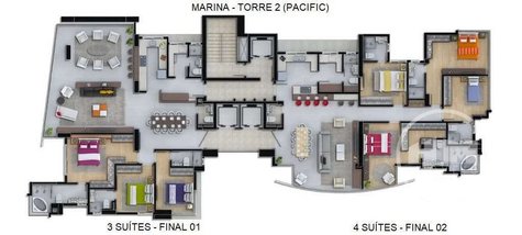 apartment em Rua 3700, Centro - Balneário Camboriú - SC