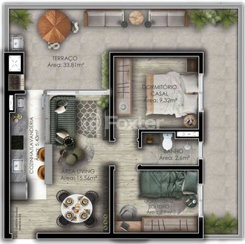 apartment em Rua Araçá, Centro - Canoas - RS