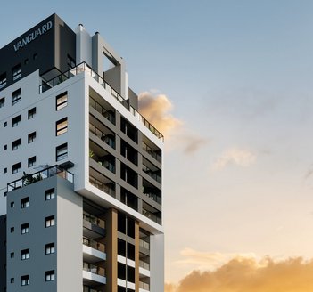 apartment em Rua Guilherme Pugsley, Água Verde - Curitiba - PR