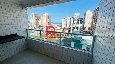 apartment em Rua Tuiuti, Aviação - Praia Grande - SP