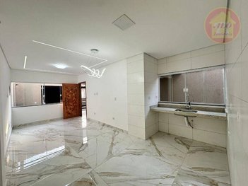 house em Rua Rubens Ferreira Martins, Guilhermina - Praia Grande - SP