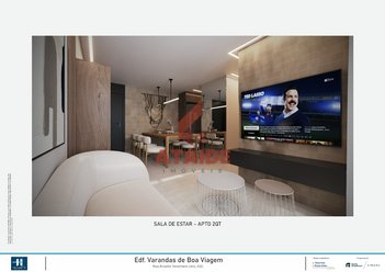 apartment em Avenida Conselheiro Aguiar, Pina - Recife - PE